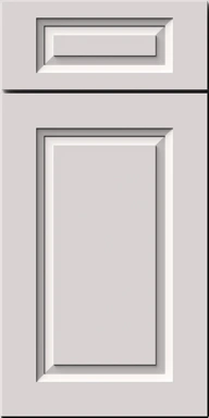Glacier White Raised Panel cabinet door