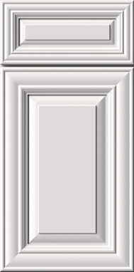 Pearl White Raised Panel cabinet door