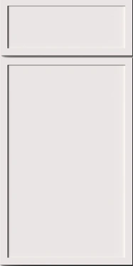 Slim Shaker Alabaster Slim Shaker cabinet door