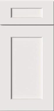 White Shaker cabinet door